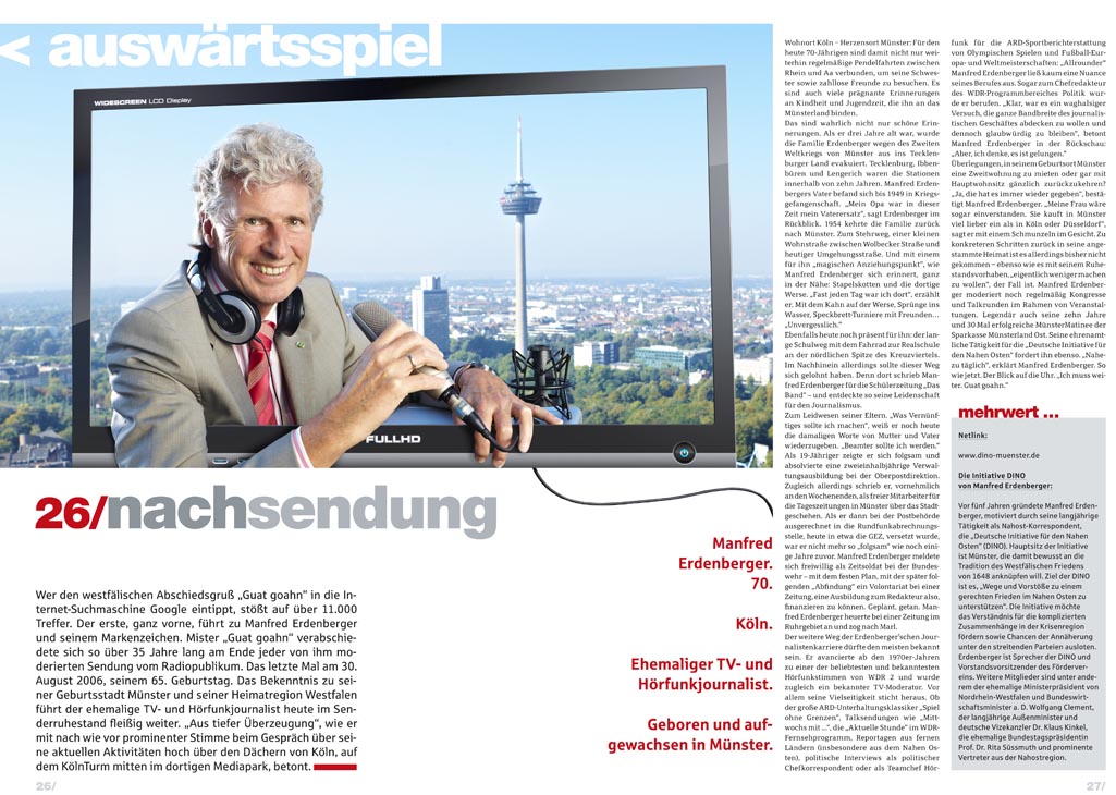 Rudi Schubert, Schubert-Fotografie, Studio für professionelle Werbefotografie, junges kreatives Team, Werbefotografie Münster, Werbefotografie Osnabrück, Werbefotografie, Magazinfotografie, Porträt, Porträtfotografie, Aktiva Magazin, Finanzmagazin