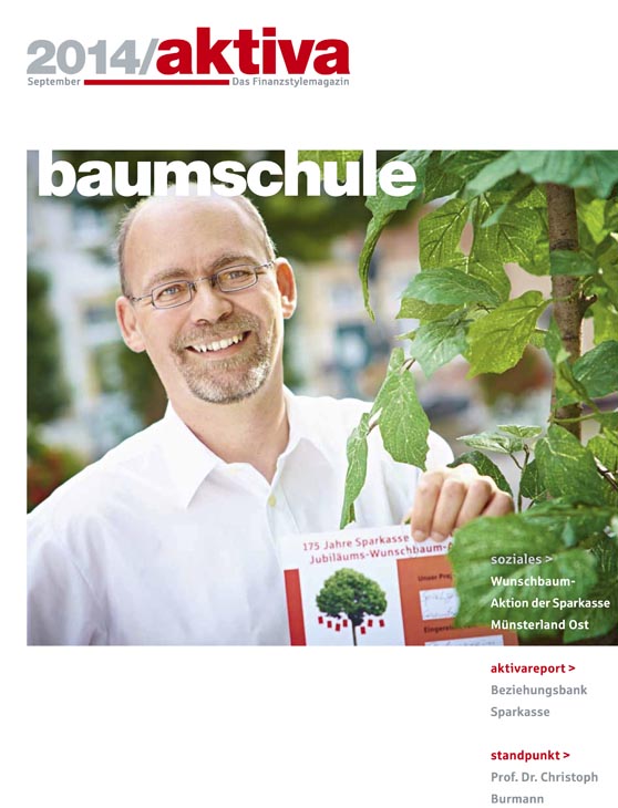 Rudi Schubert, Schubert-Fotografie, Studio für professionelle Werbefotografie, junges kreatives Team, Werbefotografie Münster, Werbefotografie Osnabrück, Werbefotografie, Magazinfotografie, Porträt, Porträtfotografie, Aktiva Magazin, Finanzmagazin