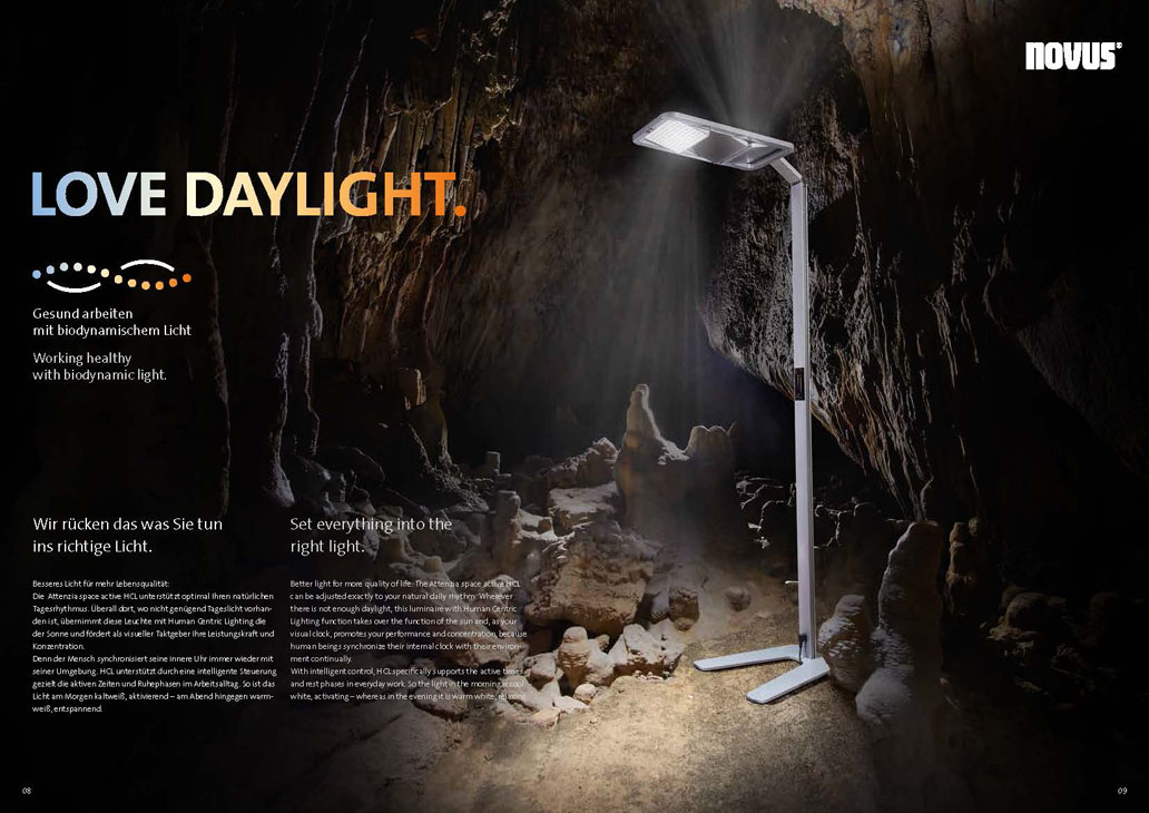 Rudi Schubert, Schubert-Fotografie, Studio für professionelle Werbefotografie, junges kreatives Team, Werbefotografie Münster, Werbefotografie Osnabrück, Werbefotografie, Stillleben, Still-Life, Produktfotografie, Objektfotografie, Novus Attenzia Leuchten, LED, Beleuchtung, Lampen, Lichttechnik, Bürolampen, Bürobeleuchtung