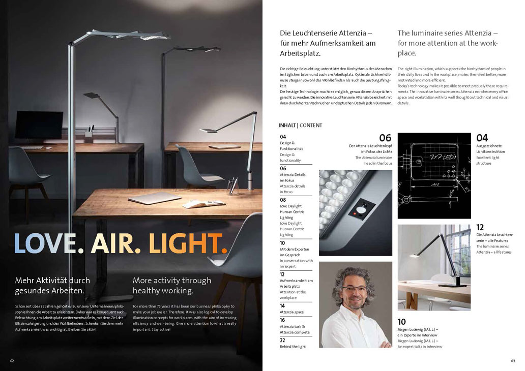 Rudi Schubert, Schubert-Fotografie, Studio für professionelle Werbefotografie, junges kreatives Team, Werbefotografie Münster, Werbefotografie Osnabrück, Werbefotografie, Stillleben, Still-Life, Produktfotografie, Objektfotografie, Novus Attenzia Leuchten, LED, Beleuchtung, Lampen, Lichttechnik, Bürolampen, Bürobeleuchtung