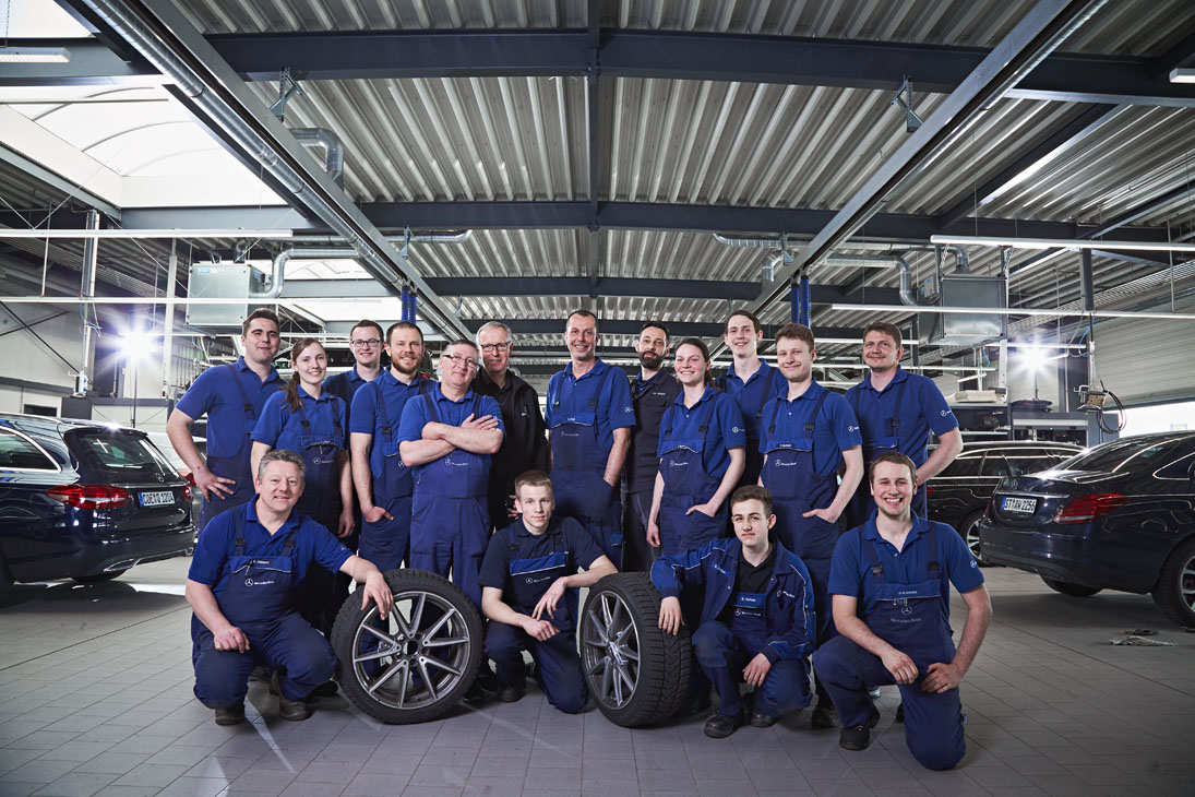 Rudi Schubert, Schubert-Fotografie, Studio für professionelle Werbefotografie, junges kreatives Team, Werbefotografie Münster, Werbefotografie Osnabrück, Werbefotografie, Recruiting, Beresa, Autohaus, Mercedes-Benz, Fahrzeughändler