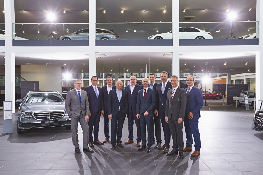 Rudi Schubert, Schubert-Fotografie, Studio für professionelle Werbefotografie, junges kreatives Team, Werbefotografie Münster, Werbefotografie Osnabrück, Werbefotografie, Recruiting, Beresa, Autohaus, Mercedes-Benz, Fahrzeughändler