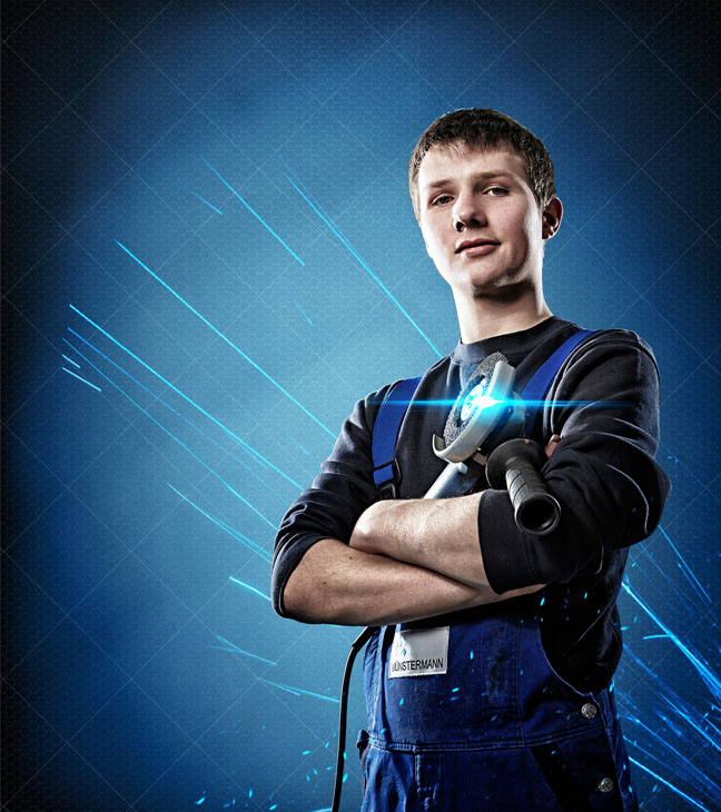 Rudi Schubert, Schubert-Fotografie, Studio für professionelle Werbefotografie, junges kreatives Team, Werbefotografie Münster, Werbefotografie Osnabrück, Werbefotografie, Recruiting, Münstermann Azubikampagne, Münstermann Maschinenbau, Auszubildende