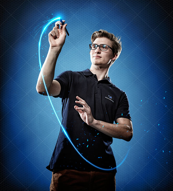 Rudi Schubert, Schubert-Fotografie, Studio für professionelle Werbefotografie, junges kreatives Team, Werbefotografie Münster, Werbefotografie Osnabrück, Werbefotografie, Recruiting, Münstermann Azubikampagne, Münstermann Maschinenbau, Auszubildende