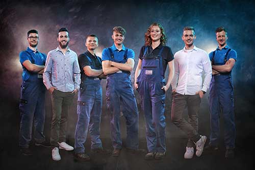 Rudi Schubert, Schubert-Fotografie, Studio für professionelle Werbefotografie, junges kreatives Team, Werbefotografie Münster, Werbefotografie Osnabrück, Werbefotografie, Recruiting, Münstermann Azubikampagne, Münstermann Maschinenbau, Auszubildende