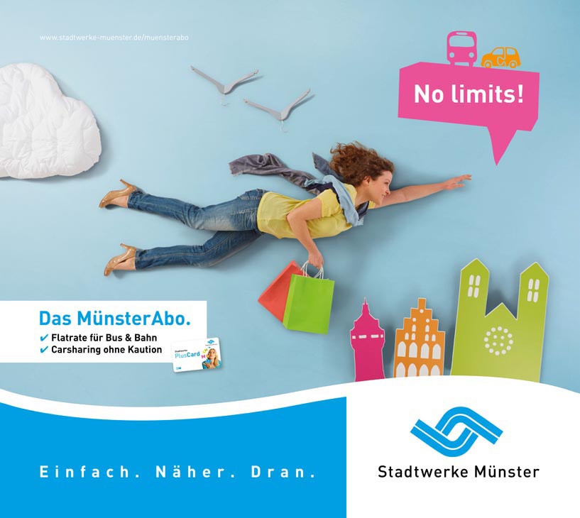 Rudi Schubert, Schubert-Fotografie, Studio für professionelle Werbefotografie, junges kreatives Team, Werbefotografie Münster, Werbefotografie Osnabrück, Werbefotografie, Porträtfotografie, Recruiting, Stadtwerke Münster, das MünsterAbo