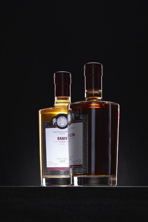 Rudi Schubert, Schubert-Fotografie, Studio für professionelle Werbefotografie, junges kreatives Team, Werbefotografie Münster, Werbefotografie Osnabrück, Werbefotografie, Stillleben, Still-Life, Produktfotografie, Objektfotografie, Malts of Scotland, Whisky, Scotch, Single Malt, Destille, Brennerei, Banff, Clynelish, Port Ellen, Whisky Bottle, Whiskyglas