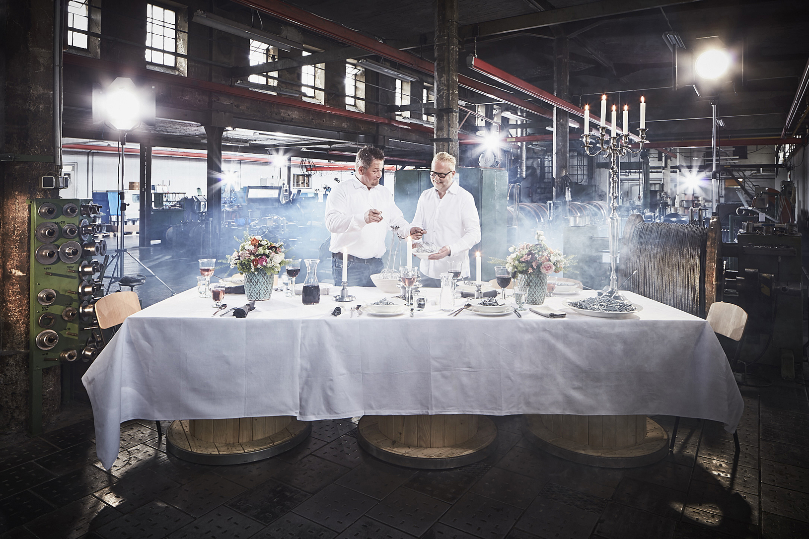 Rudi Schubert, Schubert-Fotografie, Studio für professionelle Werbefotografie, junges kreatives Team, Werbefotografie Münster, Werbefotografie Osnabrück, Werbefotografie, Industriefotografie, Tepe Drahtseilwerk, Stahlseil, Drahtseil, Metallverarbeitung, Stahlverarebeitung