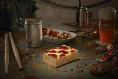 Rudi Schubert, Schubert-Fotografie, Studio für professionelle Werbefotografie, junges kreatives Team, Werbefotografie Münster, Werbefotografie Osnabrück, Werbefotografie,  Food-Fotografie, Stillleben, Imagefotografie, Produktfotografie, Uniferm Metal-Cake, Uniferm, Kuchenrezepte, Kuchen, Backwaren