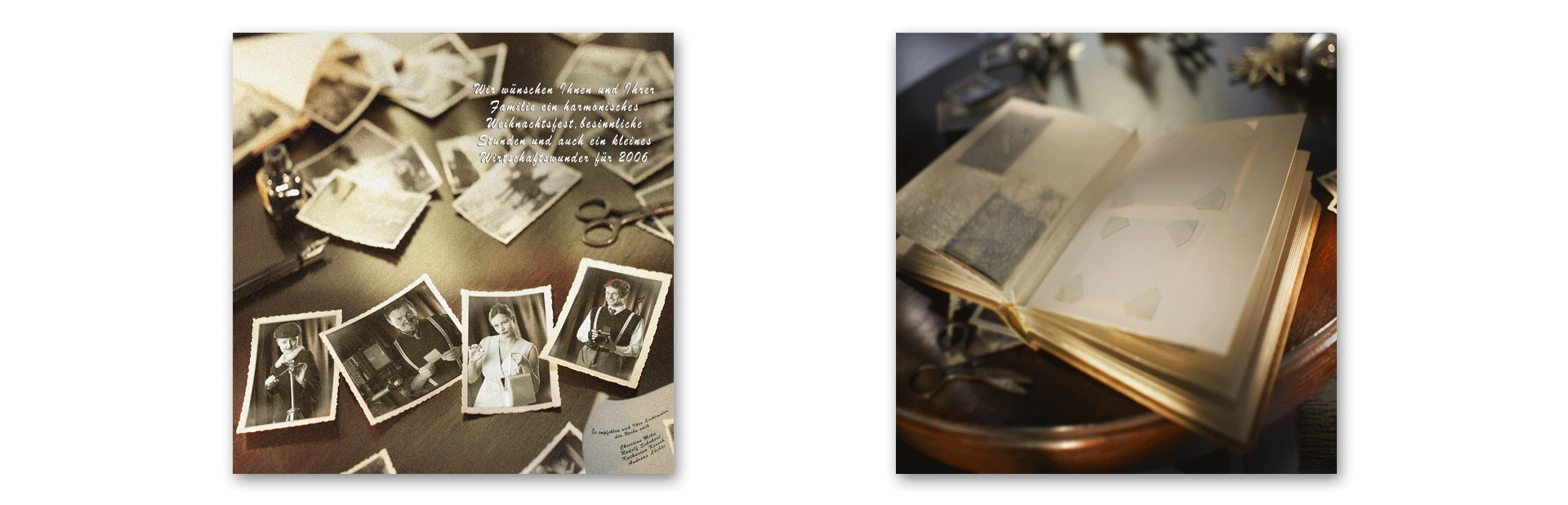 Fotostudio Schubert - Weihnachtskarte 2005